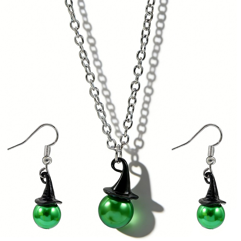 Pearl Necklace Set - طقم مجوهرات مستوحى من شخصية الساحرة