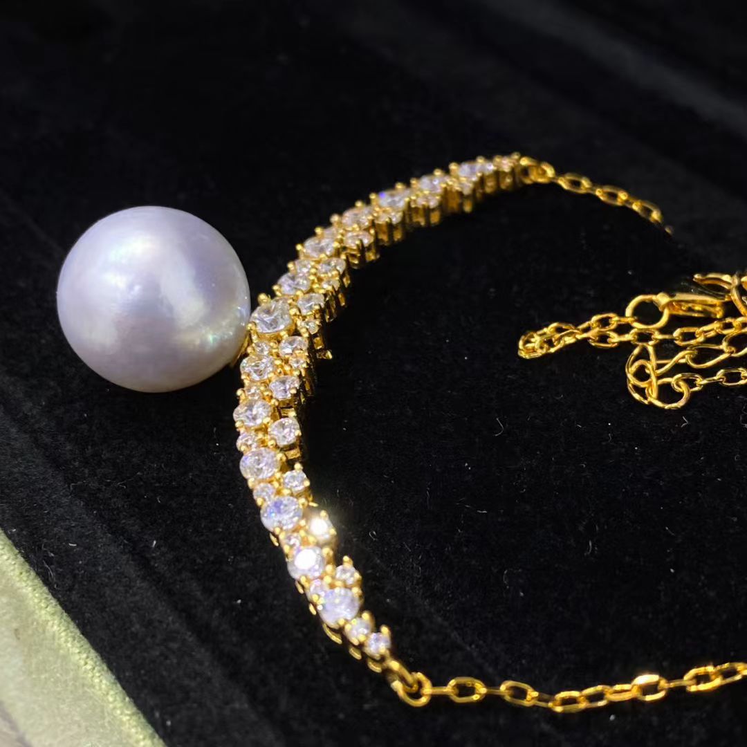 S925 فضة قلادة النتائج مجوهرات - مراجعة Pearl Necklace Set وسعره