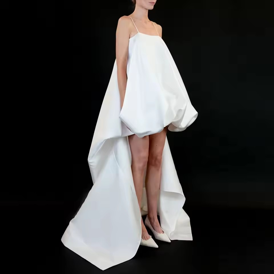 فستان ماكسي أبيض بتصميم فريد ل - مراجعة Unique Women'S Formal Wear وسعره