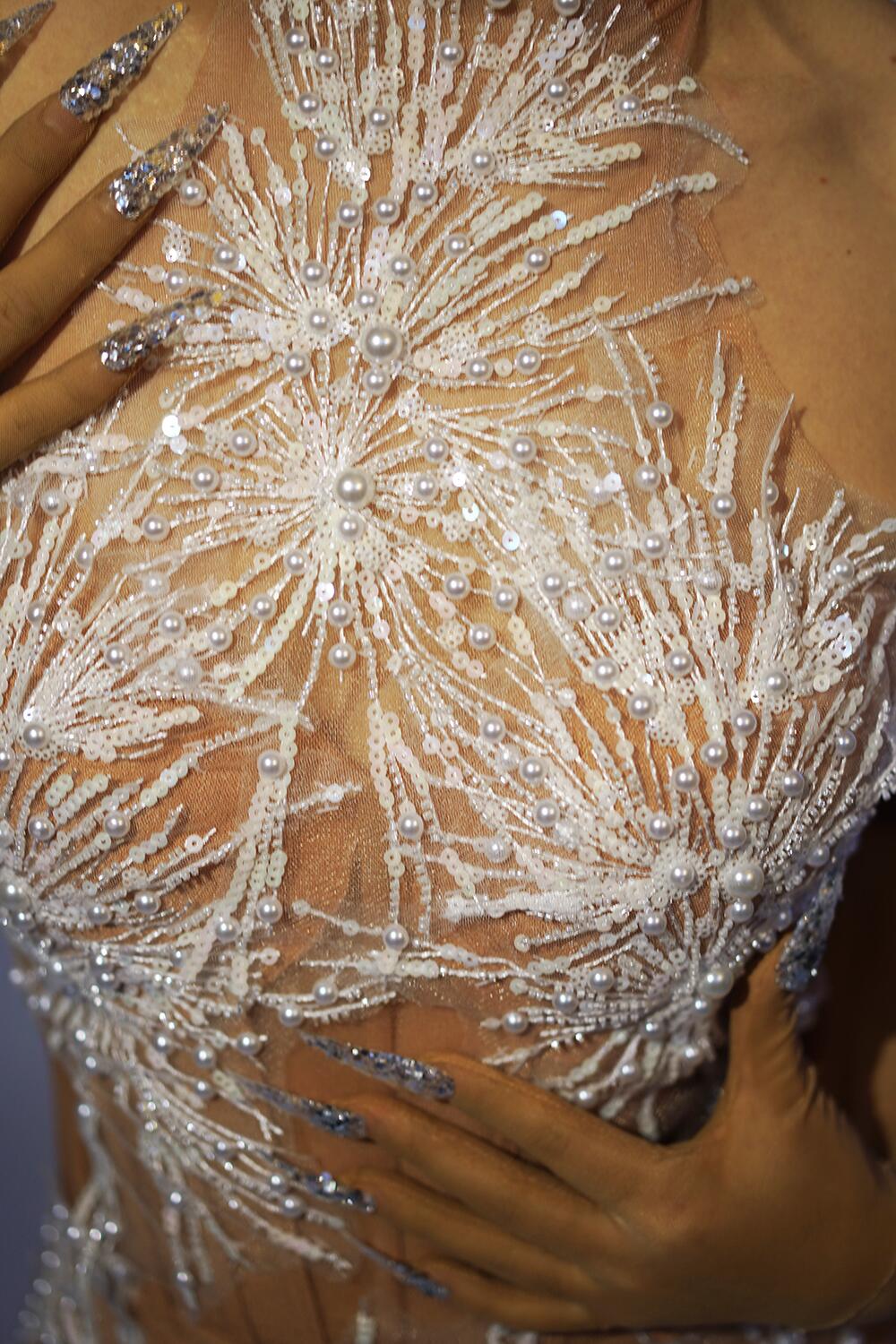 فستان قصير من أحجار الراين الل - مراجعة Woman Formal Wear وسعره