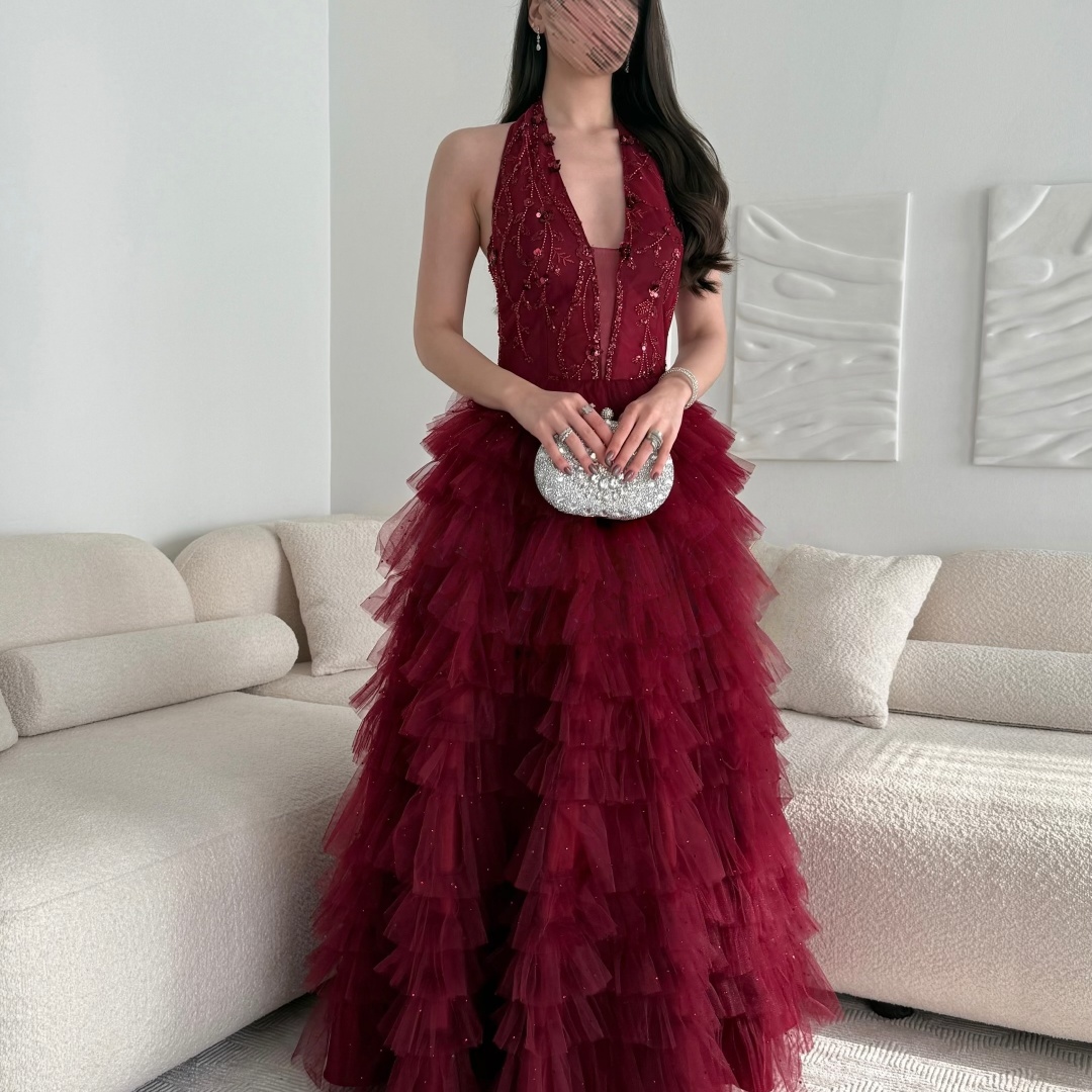 فساتين سهرة أنيقة من الساتان م - مراجعة Women Formal Wear For Graduation وسعره
