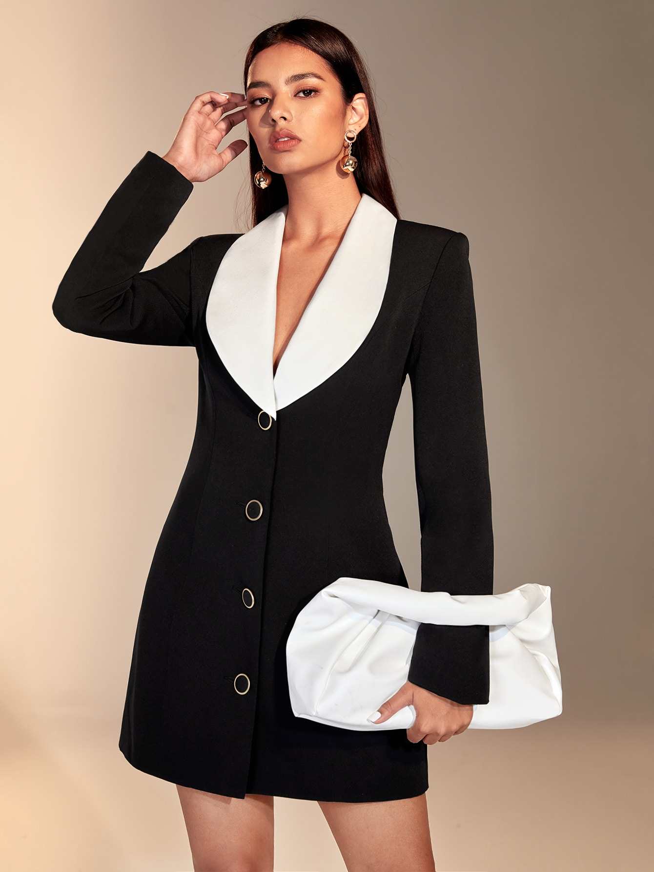 فستان بليزر نسائي متناسق الألو - مراجعة Women Formal Wear For Graduation وسعره