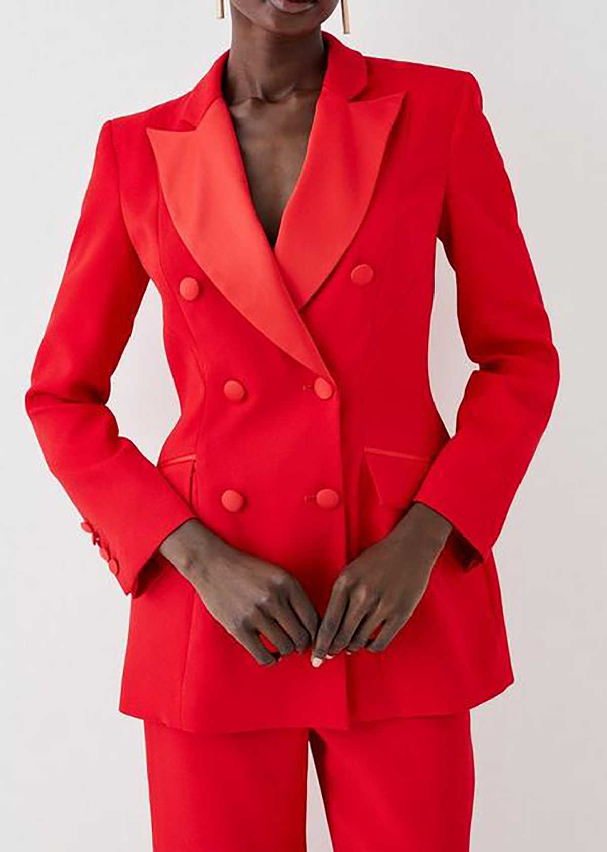 بدلات رسمية حمراء للنساء مصنوع - مراجعة Women Formal Wear For Graduation وسعره