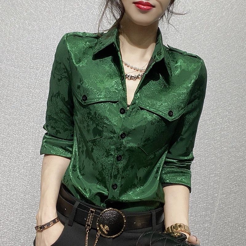 بلوزات الإناث الربيع والخريف ك - مراجعة Women'S Green Formal Wear وسعره