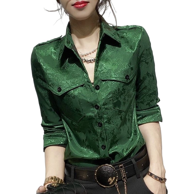 بلوزات الإناث الربيع والخريف ك - مراجعة Women'S Green Formal Wear وسعره