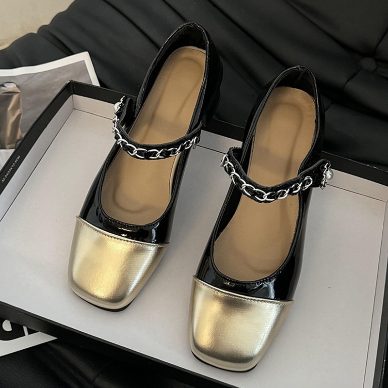2026 صندل بكعب عالٍ سميك مع مش - مراجعة Formal Women Daily Wear Slippers وسعره