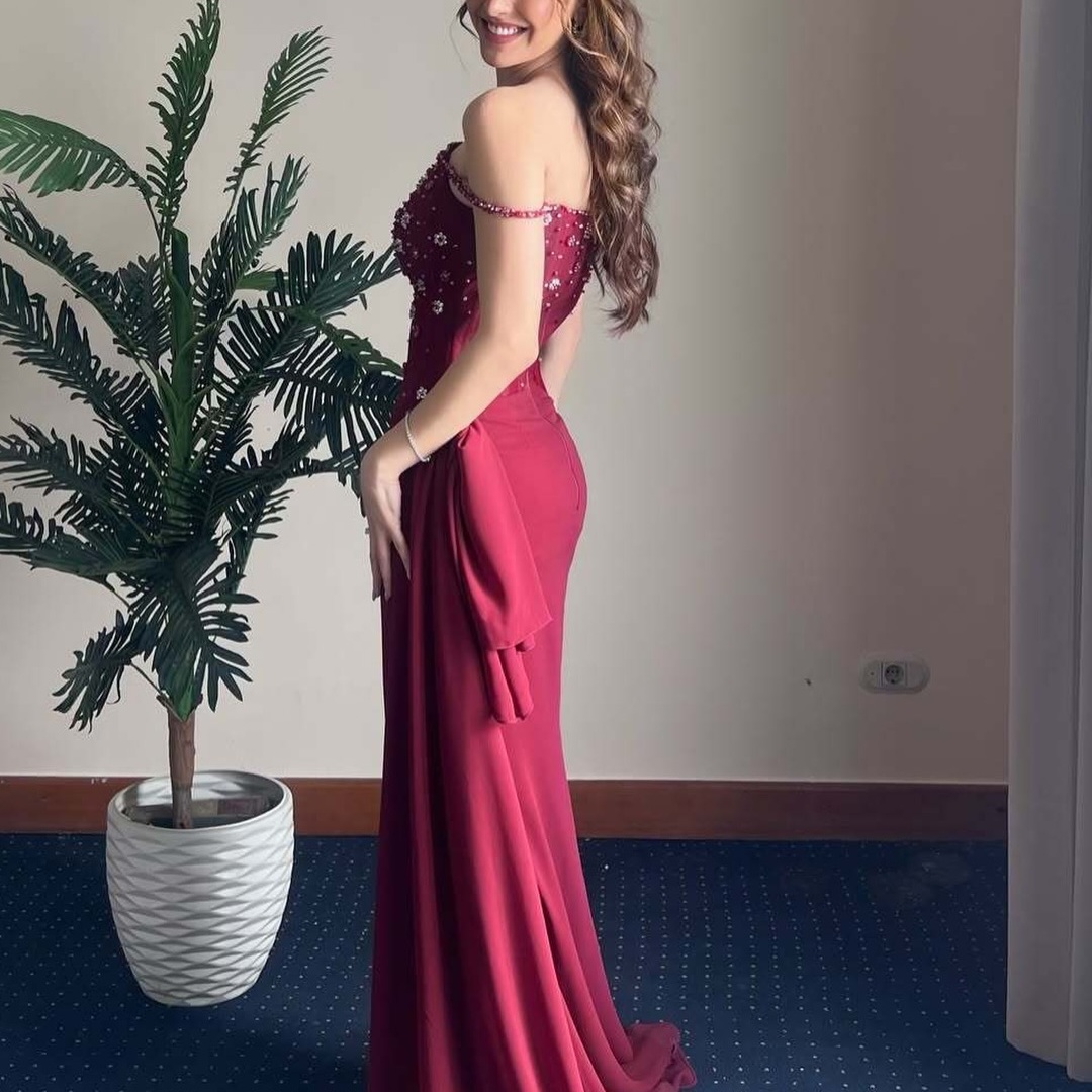 فساتين سهرة مخصصة من الساتان ب - مراجعة Women Formal Wear For Graduation وسعره