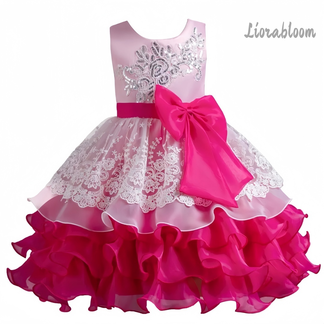 فستان بناتي أنيق بدون أكمام بف - مراجعة Woman Formal Wear وسعره