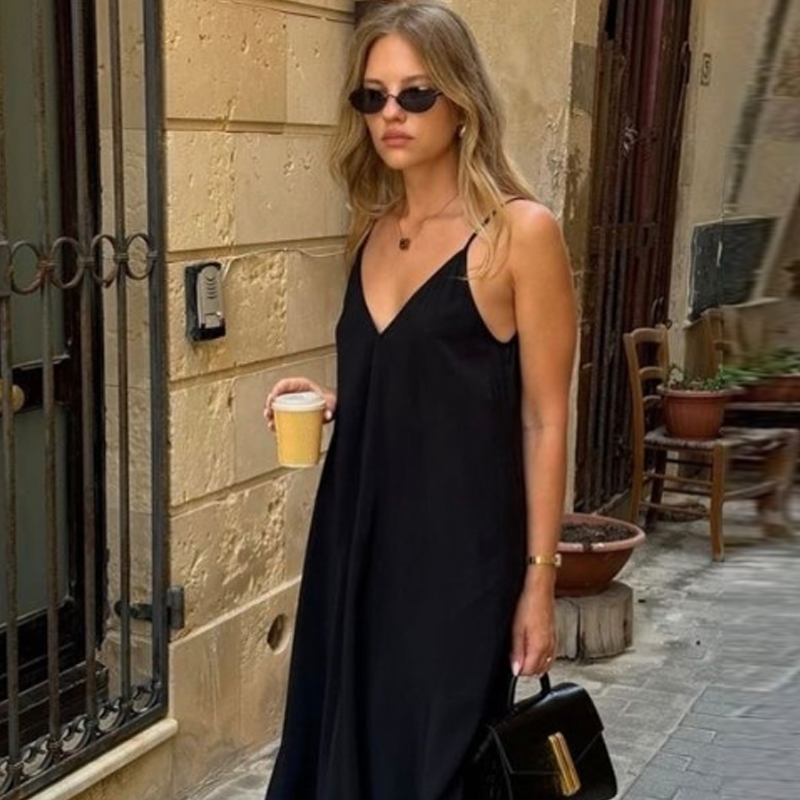 HXAO 2025 فساتين نسائية فساتين - مراجعة Women'S Green Formal Wear وسعره