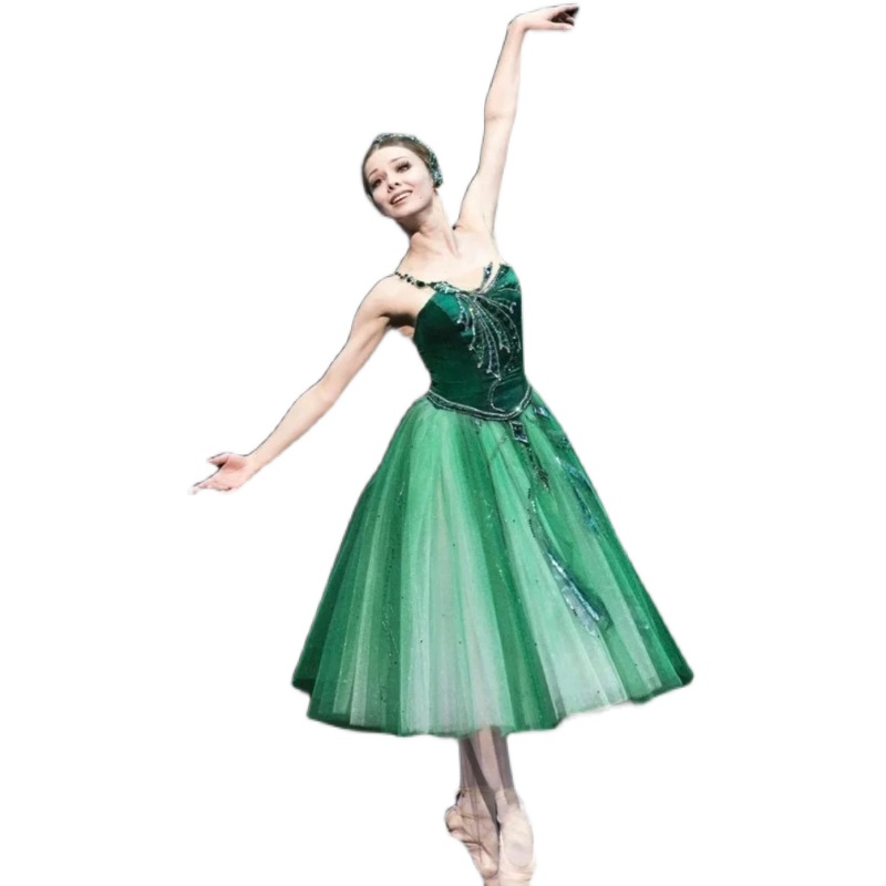 الأطفال الباليه تنورة بحيرة ال - مراجعة Women'S Green Formal Wear وسعره