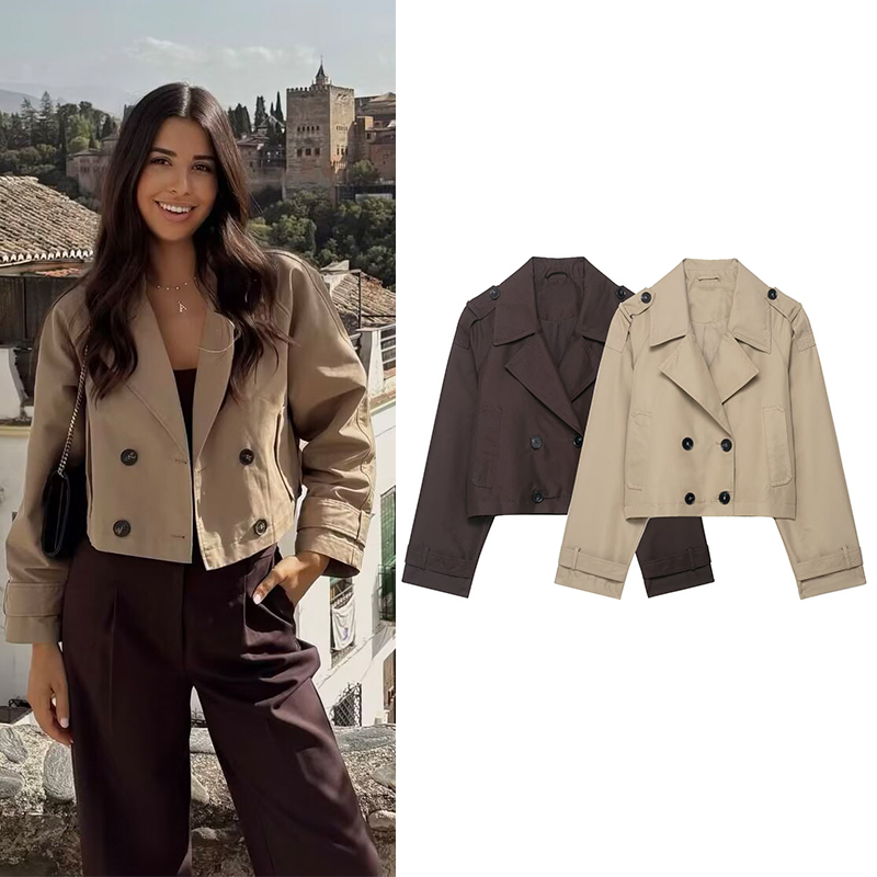 معطف نسائي قصير على الموضة مزد - مراجعة Trench Coat Formal وسعره