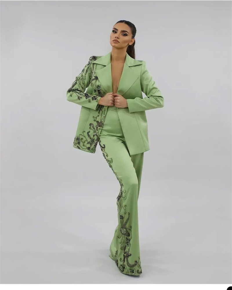 مصمم الأخضر الساتان النساء الد - مراجعة Women'S Green Formal Wear وسعره